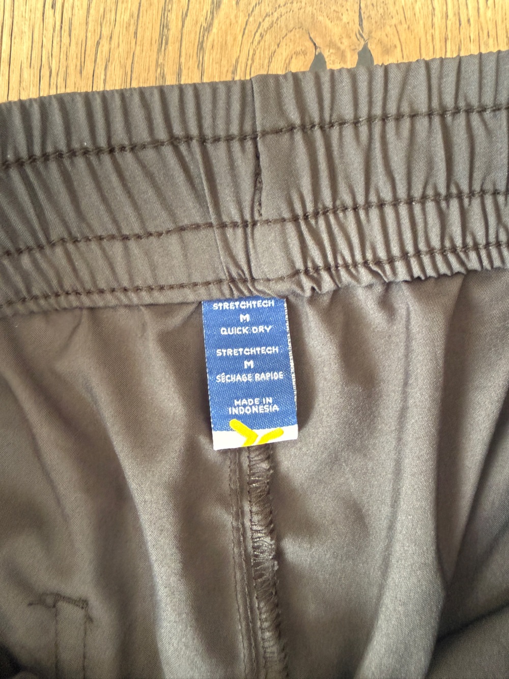 StretchTech Quick-Dry Wide Leg Cargo Pants Khaki Size M - Picture 6 of 7